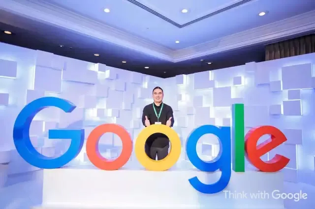 潘辰星在北京 Think with Google 活动现场