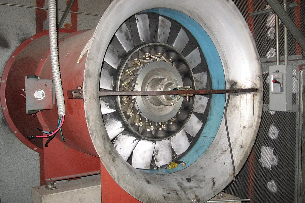 Ventilador axial industrial en conducto