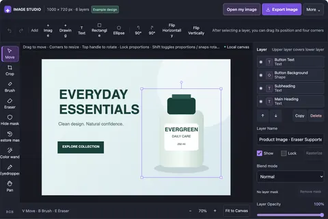 Online Photo Editor screenshot